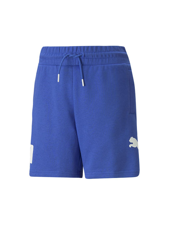 Puma Sportliche Kinder Shorts/Bermudas Power Blau