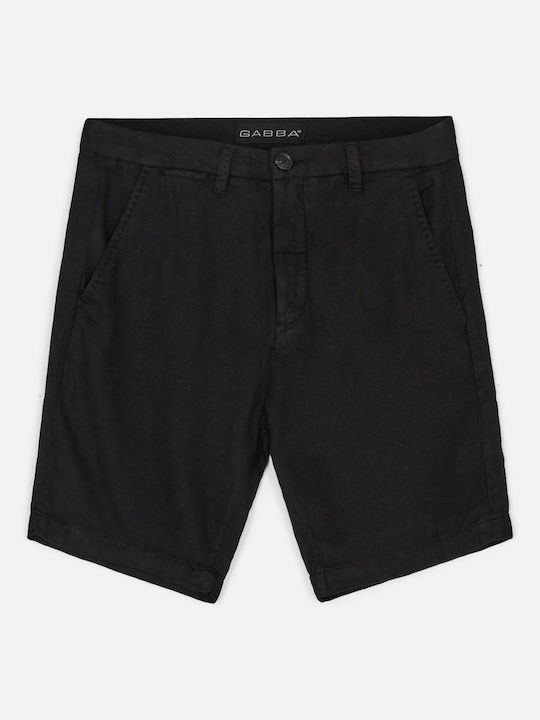 Gabba Herrenshorts Chino Schwarz