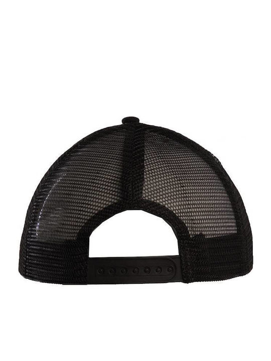 Blind 00839 Hat with trucker net 100% polyester with sponge on brim and front GREY / BLACK