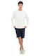 Sportliche Herrenshorts Marineblau