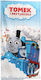 Thomas and Friends (Τόμας το Τρενάκι) Παιδική βαμβακερή Πετσέτα θαλάσσης 70x140εκ. (Tomek021) Γαλάζιο