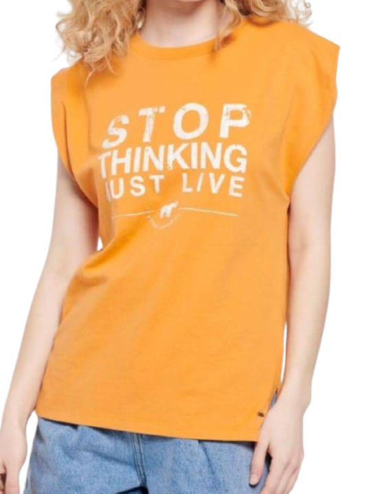 Funky Buddha Women's Athletic T-shirt Sun