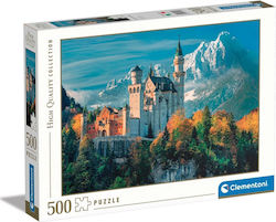 Neuschwanstein Castle Puzzle 2D 500 Bucăți