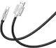 XO XO-NB227 Редовна USB 2.0 до микро USB кабел Черен 1.2м (3.3.45) 1бр
