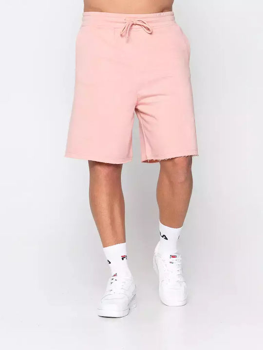 FILA Erik Αθλητική Ανδρική Βερμούδα Ροζ
