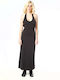 Paco & Co Summer Maxi Dress Black