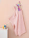 Palamaiki Hooded Baby Bath Towel Monoceros Pink
