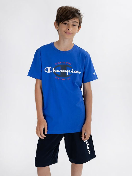 Champion Παιδικό T-shirt Μπλε