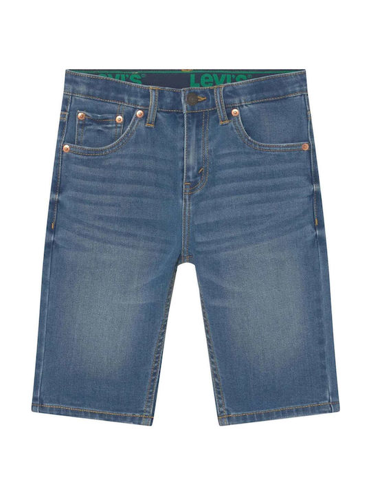Șort/Salopetă Copii Denim Albastru