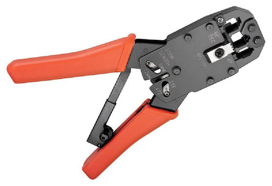 Goobay Πρέσα Ακροδεκτών Δικτύου RJ12, RJ11, RJ45, RJ10 (Μήκος 265mm)
