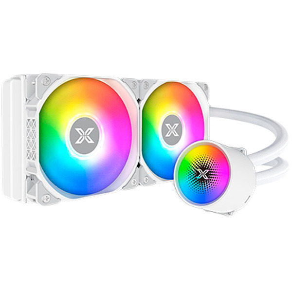 Xigmatek Liquid Killer X 240 Arctic Υδρόψυξη Επεξεργαστή Διπλού Ανεμιστήρα 120mm για Socket AM4/1700/1200/115x με ARGB Φωτισμό