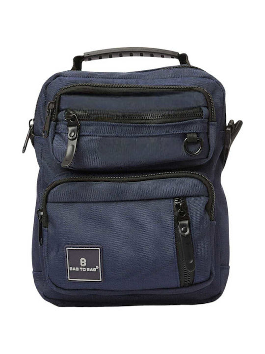 Herrentasche Schulter / Crossbody Blau