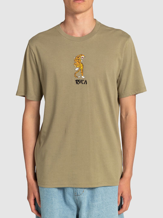 RVCA Lost Paradise Tige T-shirt Χακί