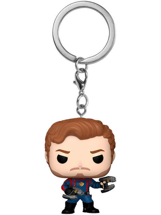 Funko Tasche Pop! Schlüsselanhänger Marvel: Wächter der Galaxis - Star-Lord Wackelkopf