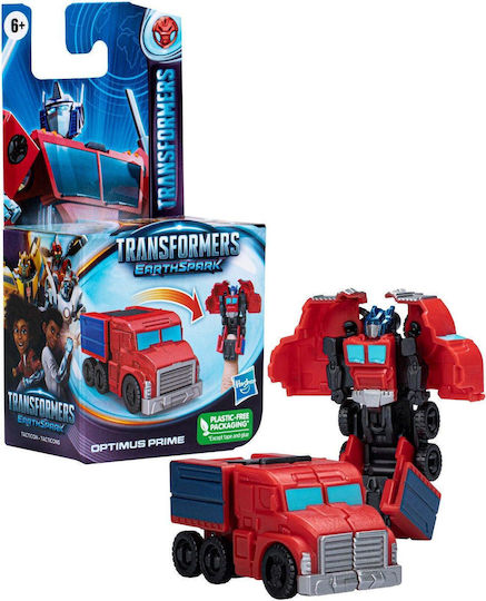 Action-Figur Earthspark Tacticon - Optimus Transformatoren Optimus Prime für 6+ Jahre Jahre