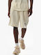 033329 Men's Athletic Shorts Off White