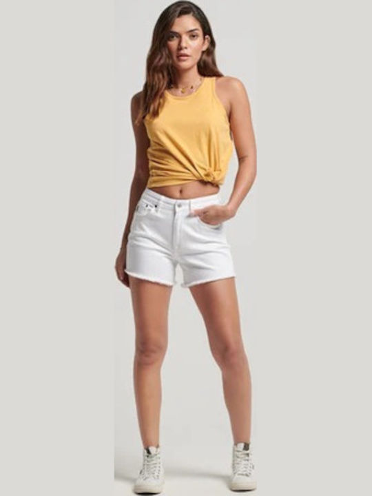 Superdry Women's Jean Shorts White