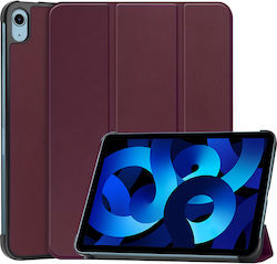 Techsuit Foldpro Flip Cover Piele artificială Burgundy (iPad Air 2020/2022) KF2311840