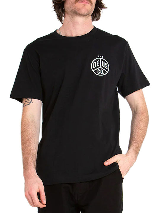 Deus Ex Machina Dice Tricou Negru
