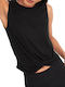 DKNY Women's Summer Blouse Sleeveless Black