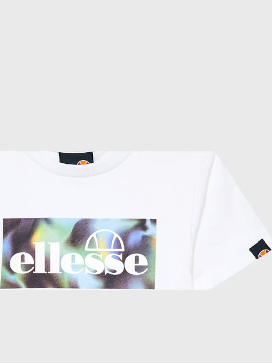 Ellesse Παιδικό T-shirt Λευκό Greccio