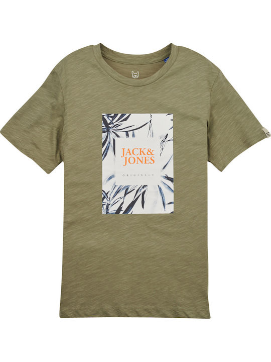Jack & Jones Kinder-T-Shirt Grün