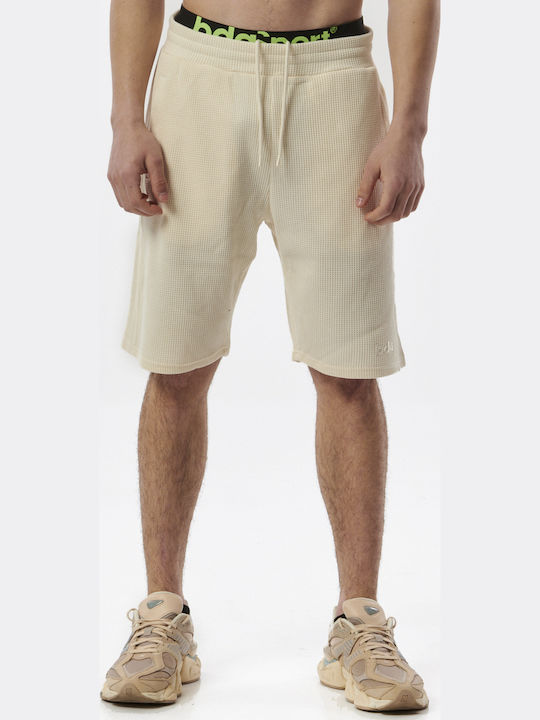 033321 Men's Athletic Shorts Ecru