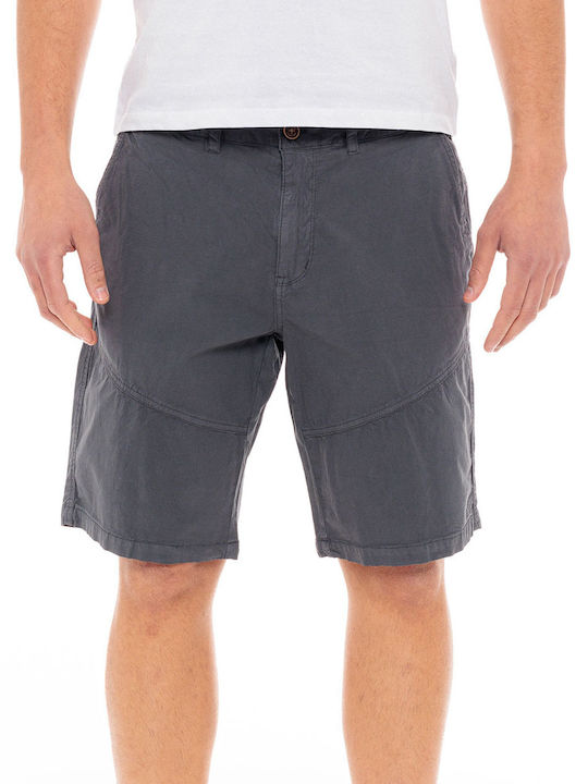 Biston GR Men's Chino Monochrome Shorts Gray