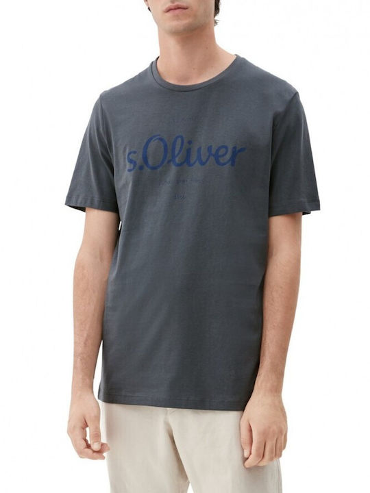 S.Oliver Herren T-Shirt Kurzarm Gray