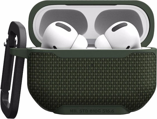 UAG Metropolis Ballistic Armr Pro Калъф с кука в Зелен цвят за Apple AirPods Pro
