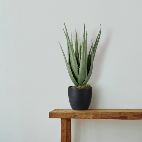 Artificial Plant in Pot Aloe Green 65cm GloboStar