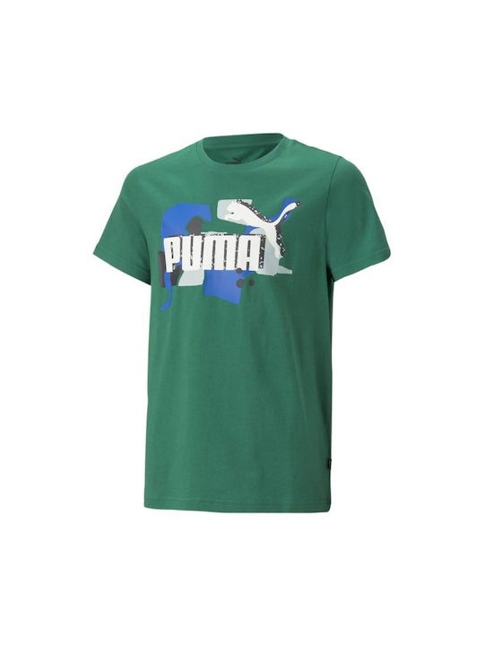 Puma Kids' T-shirt Green