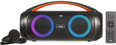 Osio Karaoke System with a Wireless Microphone OBT-8010 in Black Color