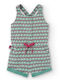 Kids' Fabric Jumpsuit Shorts/Bermudas Green