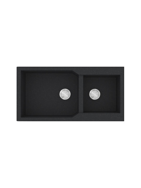 Sanitec Ultra Granite Drop-In Sink Synthetic Gr...