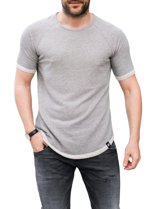 T-SHIRT HALAND BLACK-GREY