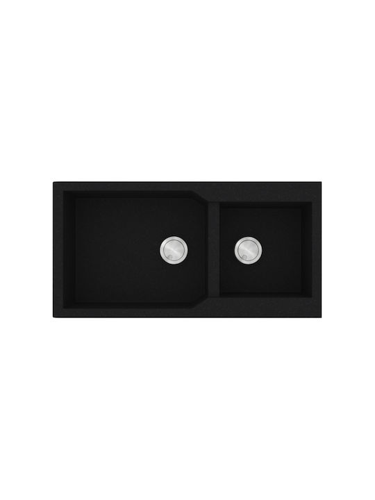 Sanitec Ultra Granite Drop-In Sink Synthetic Gr...