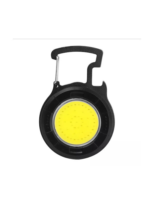 Lanternă pentru deschizător de chei reîncărcabilă IPX4 6W 3.7V 400LM Cod: 500-321728 OEM