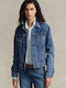 Ralph Lauren Women's Short Jean Jacket for Spring or Autumn Blue