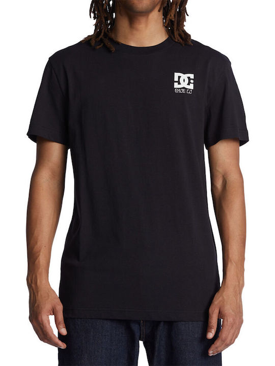 DC Herren T-Shirt Kurzarm Schwarz