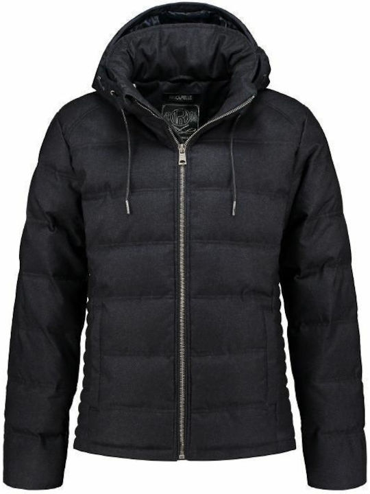 RINO PELLE Men's Dutch Reinforced Black Jacket