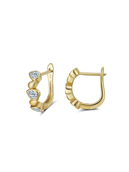 Gold plated Belt Hoops Made of Silver 925