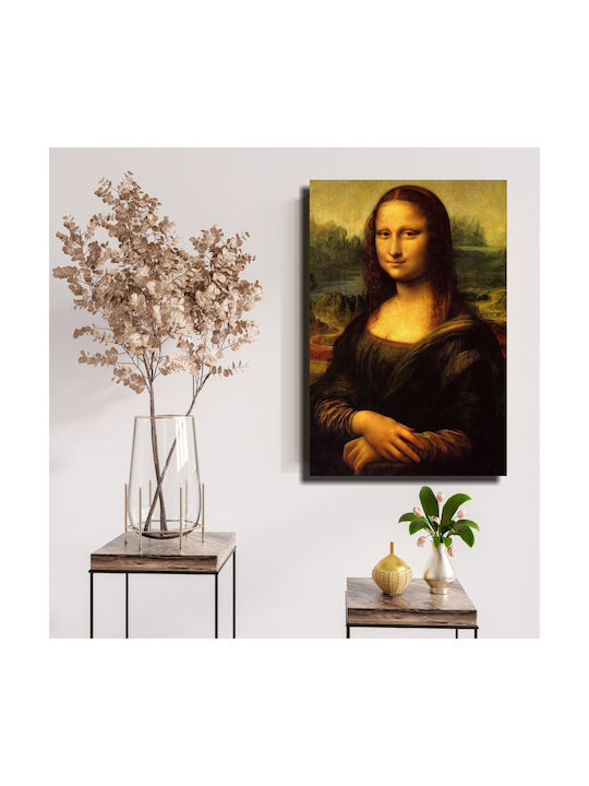 Πίνακας - Αντίγραφο - Mona Lisa - Leonardo da Vinci-40cm x 60cm