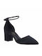 MOYO M583 SCHWARZE PUMPS MIT STRASSSTEINEN