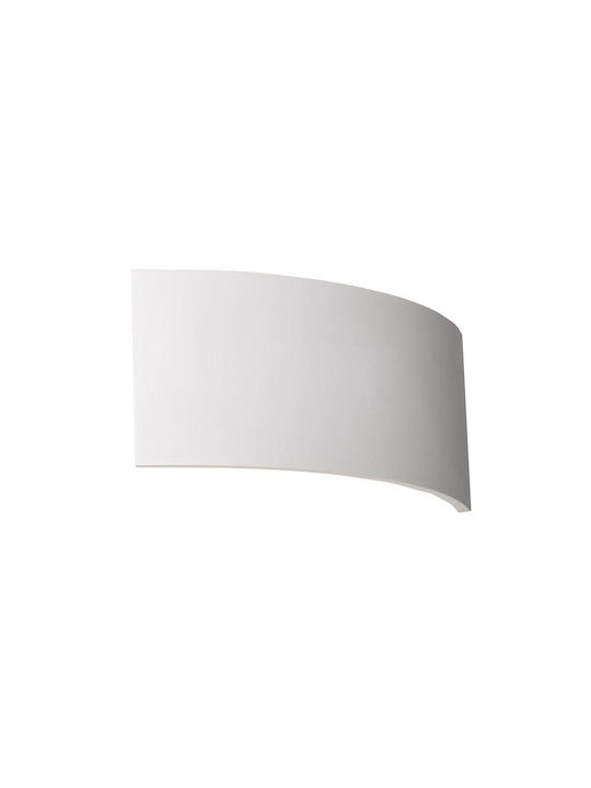 Adeleq Modern Wall Lamp with Socket G9 White Width 35cm