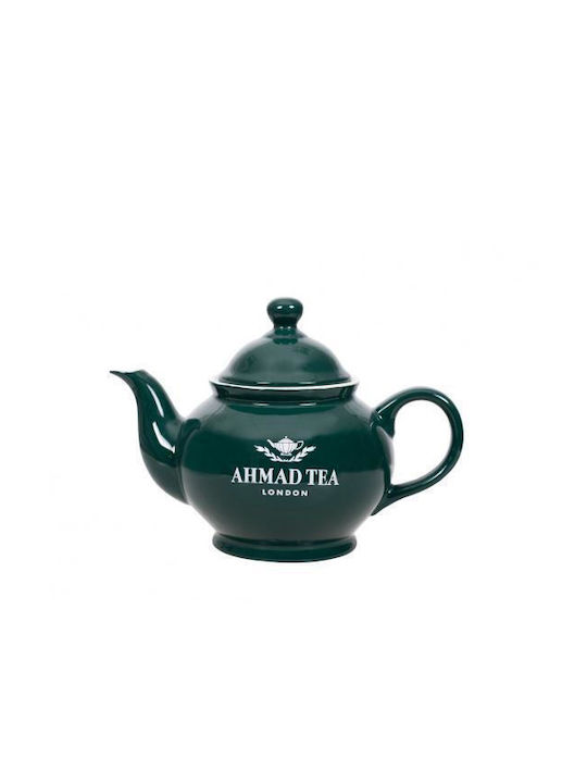 Ahmad Tea Teekanne mit Porzellan Filter Grüne 850ml