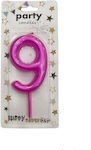 BIRTHDAY GIGGLE WAX WAX 9cm NO9