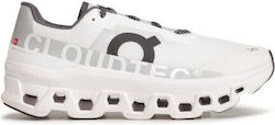 On Cloudmonster Γυναικεία Αθλητικά Παπούτσια Running Λευκά