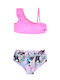 Costum de baie pentru copii Set de bikini Floral Pink