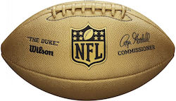 Wilson Duke Metallic Edition Rugby Ball Gold